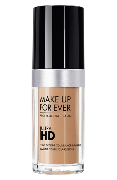 Shop Make Up For Ever Ultra Hd Invisible Cover Foundation In Y412-bronze Beige