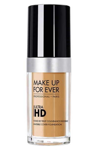 Shop Make Up For Ever Ultra Hd Invisible Cover Foundation In Y385-olive Beige