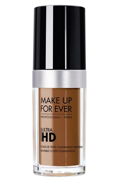 Shop Make Up For Ever Ultra Hd Invisible Cover Foundation In Y535-chesnut