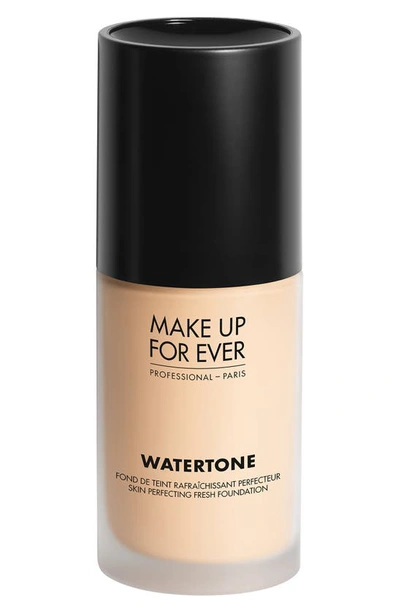 Shop Make Up For Ever Watertone Skin-perfecting Tint Foundation In R230