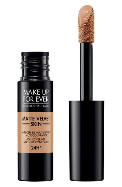 Shop Make Up For Ever Matte Velvet Skin High Coverage Multi-use Concealer In 2.4-soft Sand
