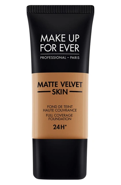 Shop Make Up For Ever Matte Velvet Skin Full Coverage Foundation In Y503-toffee