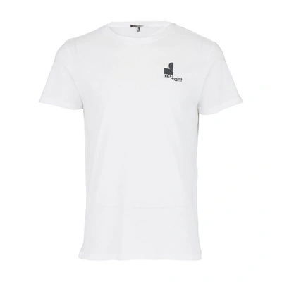 Shop Isabel Marant Zafferh Short-sleeves T-shirt In White