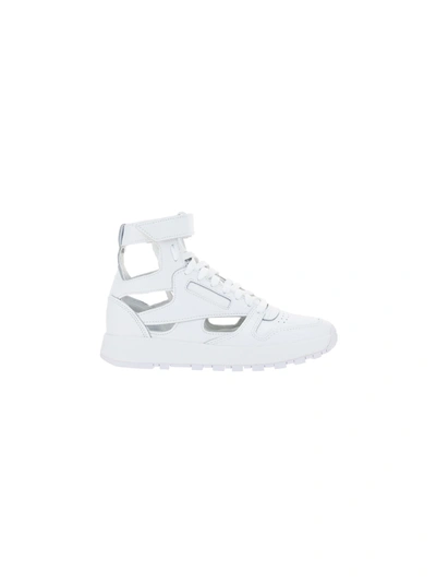 Shop Maison Margiela X Reebok Gladiator Sneakers In Off White