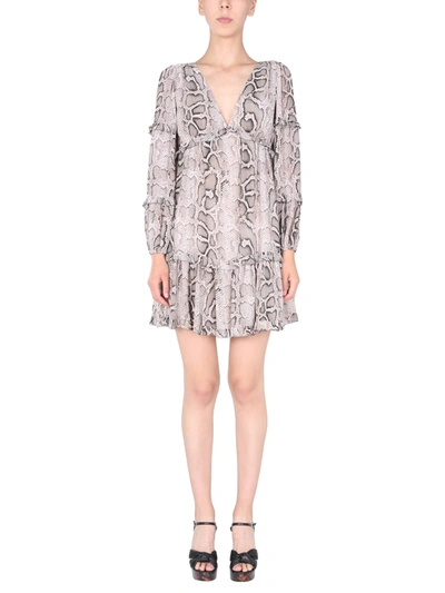 Michael kors deals snakeskin dress