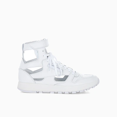 Shop Maison Margiela Martin Margiela Reebok X Margiela Sneakers In White