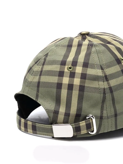 Shop Burberry Hat Ck In Yellow