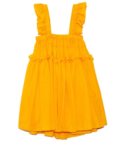 Shop Brøgger Agnes Dress In Sun Yellow