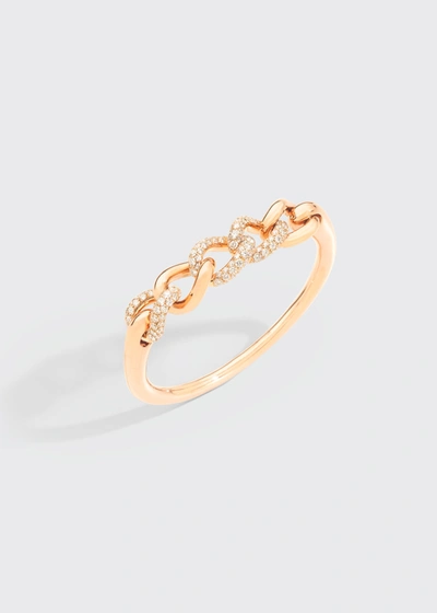 Shop Pomellato Catene 18k Rose Gold Diamond Bracelet