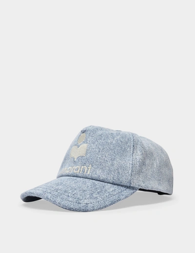 Shop Isabel Marant Tyron Hat In Blue