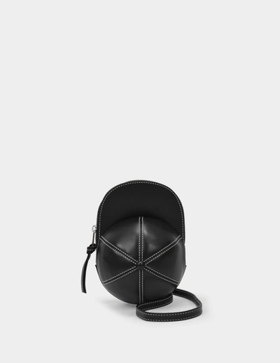 Jw Anderson Midi Cap Bag In Black