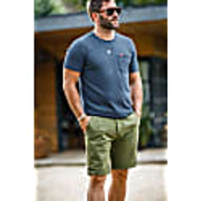 &sons Trading Co Men's &sons Virgil Chino Shorts Army Green In Army