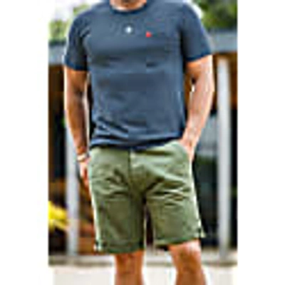 &sons Trading Co Men's &sons Virgil Chino Shorts Army Green In Army