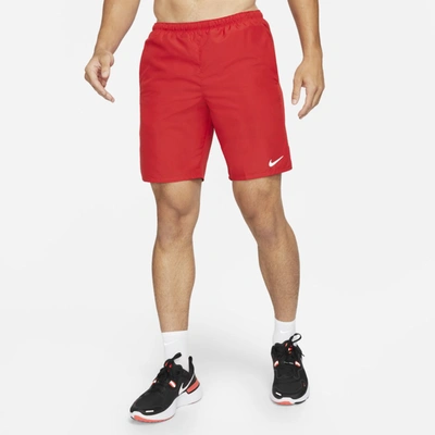 Shop Nike Challenger Men's Brief-lined Running Shorts In University Red
