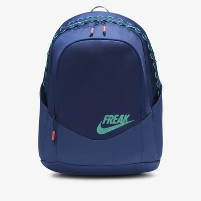 Nike Giannis Backpack In Blue Void/blue Void/roma Green | ModeSens