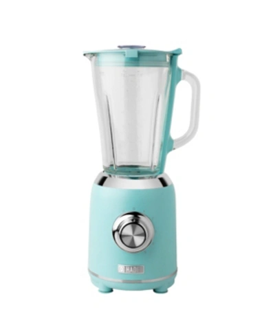 Shop Haden Heritage 56 oz 5-speed Retro Blender With Glass Jar In Turquoise Blue
