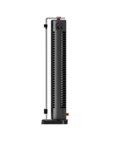 Shop Sharper Image Axis 16 Tower Fan With Task Light In Black