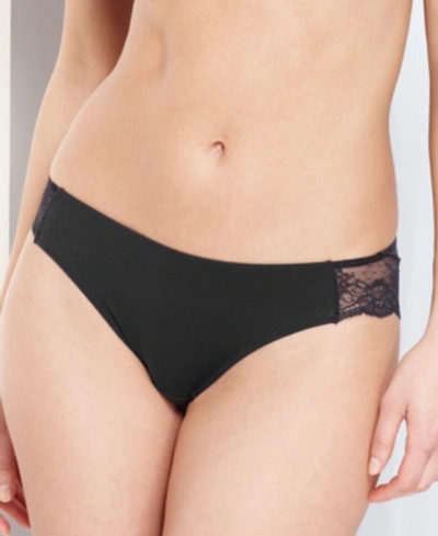 Shop Maidenform Comfort Devotion Lace Back Tanga Underwear 40159 In Black