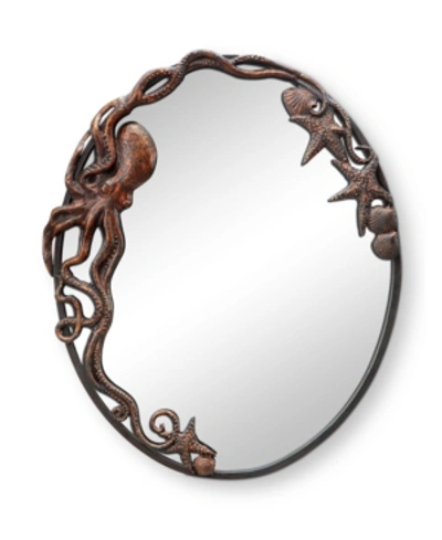 Shop Spi Home Octopus Wall Mirror In Bronze
