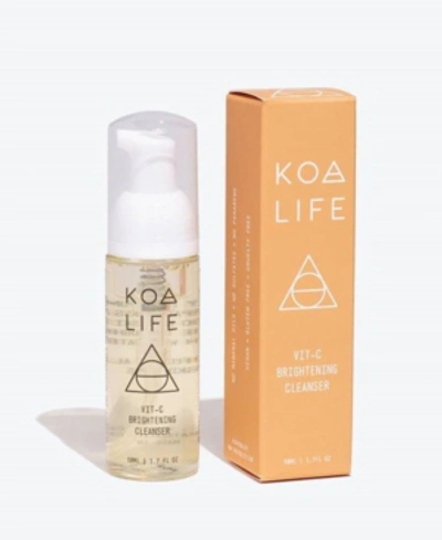 Shop Koa Life Vit-c Brightening Facial Cleanser, 50 ml