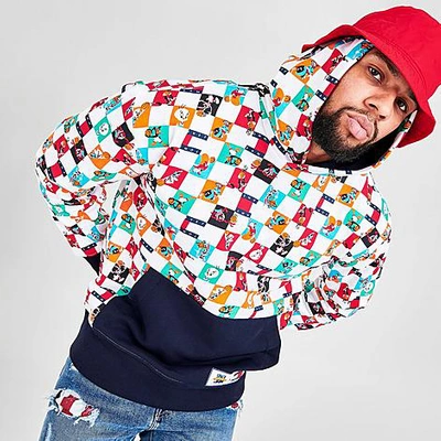Tommy hilfiger all over print hoodie sale