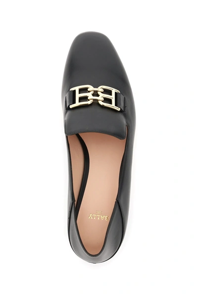 Shop Bally Elely Loafer In Black