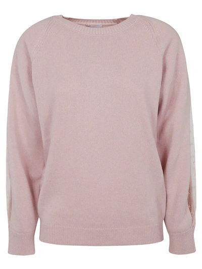 Shop Red Valentino Carded Sweater In Pink