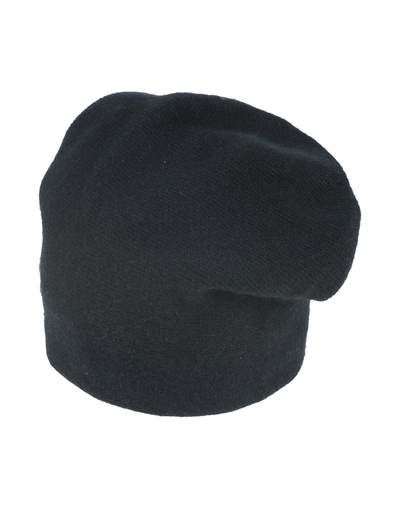 Shop Alpha Studio Hats In Black