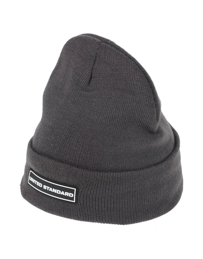 Shop United Standard Man Hat Lead Size Onesize Acrylic In Grey