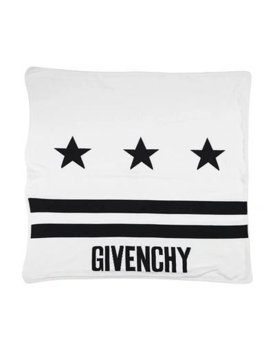 Shop Givenchy Square Scarves In White