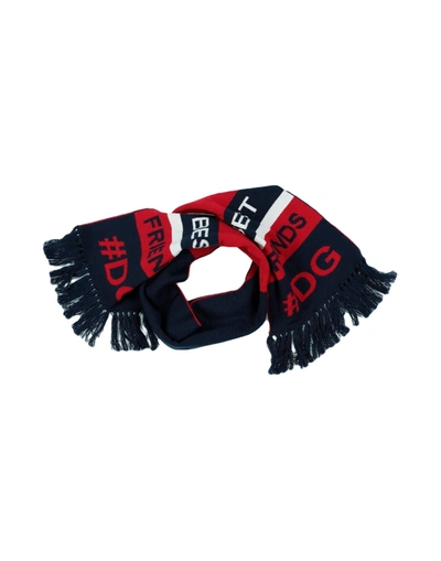 Shop Dolce & Gabbana Scarves In Red