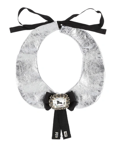 Shop Dolce & Gabbana Scarves In Silver