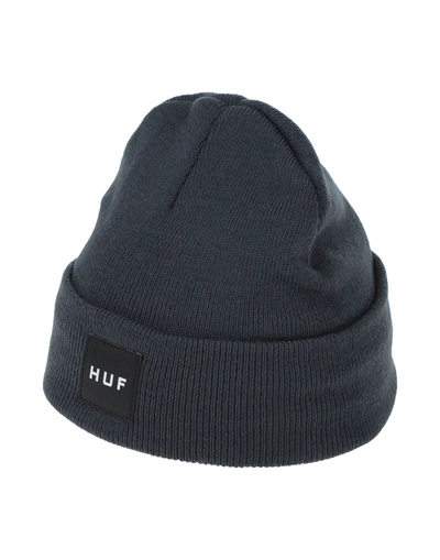 Shop Huf Hats In Steel Grey
