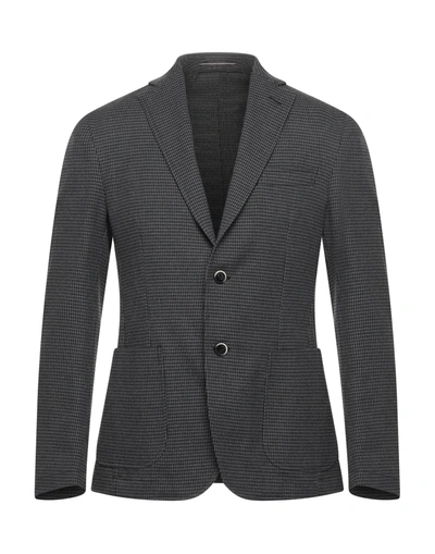 Shop Roda Man Suit Jacket Grey Size 44 Wool