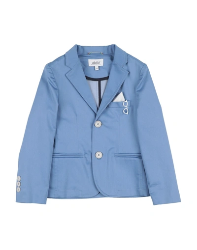 Shop Aletta Suit Jackets In Pastel Blue