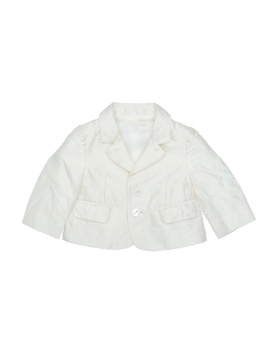 Shop Dolce & Gabbana Suit Jackets In Ivory