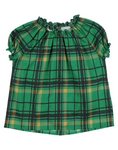 Shop Touriste Blouses In Green