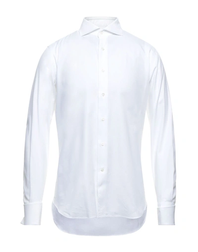 Shop Alessandro Gherardi Shirts In White