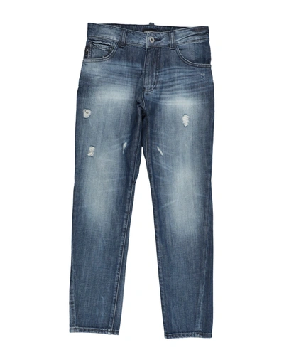 Shop Emporio Armani Toddler Boy Jeans Blue Size 6 Cotton