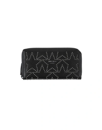 Jimmy Choo Wallets In Black