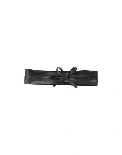 Shop Gentryportofino Belts In Black