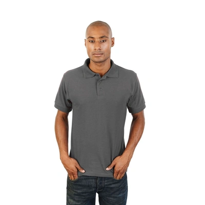 Shop Absolute Apparel Absolulte Apparel Mens Hydrofx Polyester Polo (convoy Gray) In Grey