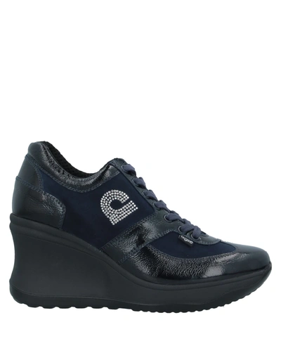 Shop Agile By Rucoline Sneakers In Dark Blue