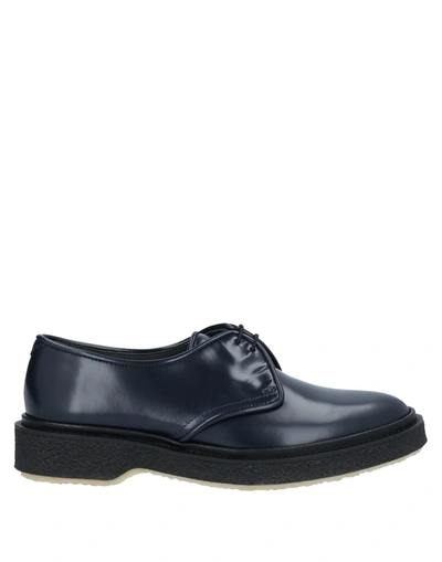 Shop Adieu Lace-up Shoes In Dark Blue