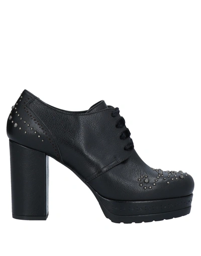 Shop Guido Sgariglia Lace-up Shoes In Black