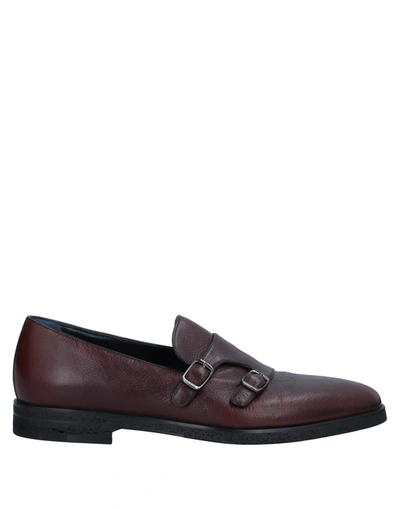 Shop A.testoni Loafers In Cocoa