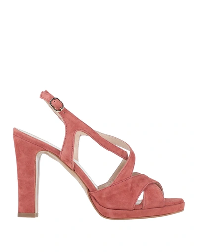 Shop Chiarini Bologna Woman Sandals Pastel Pink Size 7 Soft Leather