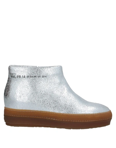 Rucoline Ankle Boots In Silver | ModeSens