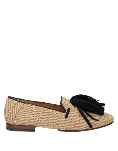 Shop G Di G Loafers In Sand