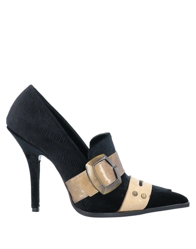 Shop Tipe E Tacchi Woman Loafers Black Size 7 Textile Fibers